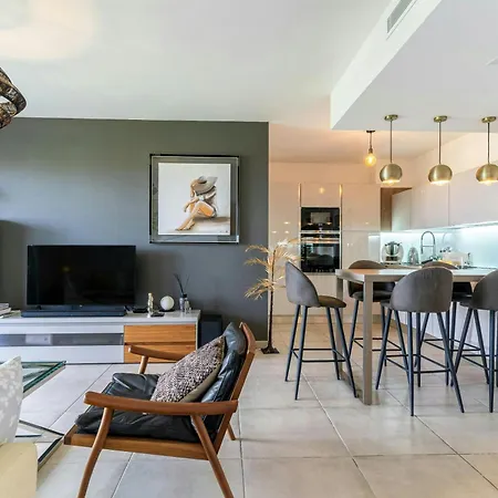 Azur Panoramique - Calme Vue Proche Διαμέρισμα Saint-Laurent-du-Var